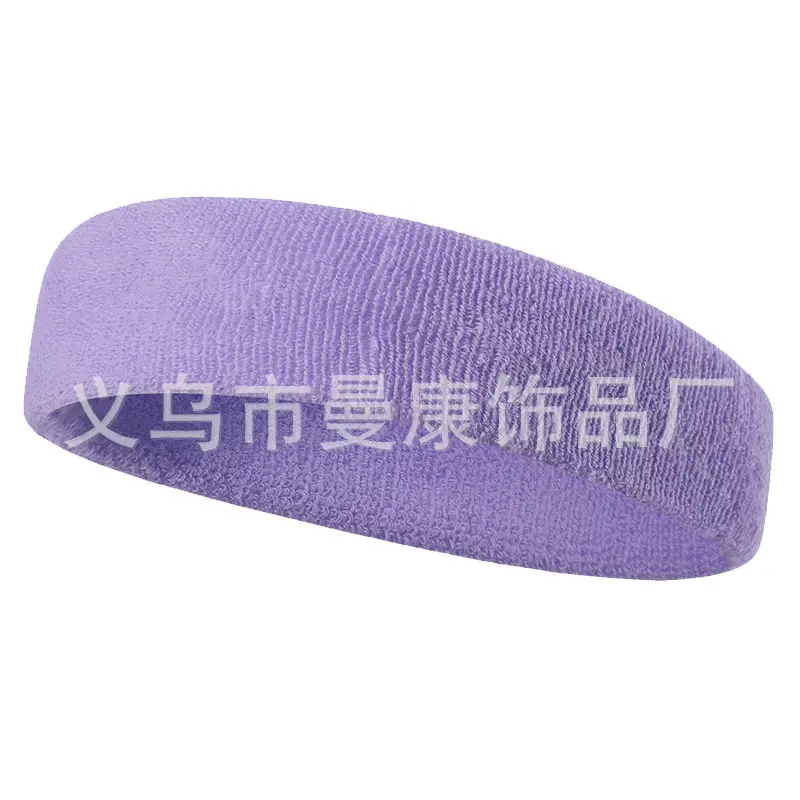 Men Anti-Sweat Yoga Headband Blue - Image 18