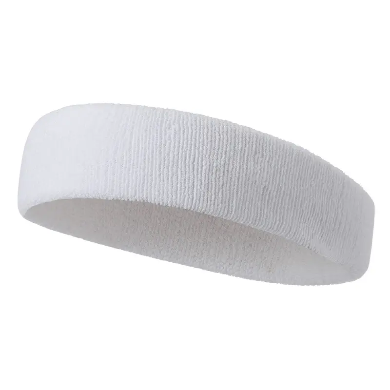 Men Anti-Sweat Yoga Headband Blue - Image 2