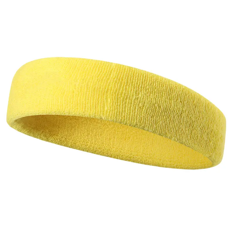 Men Anti-Sweat Yoga Headband Blue - Image 6