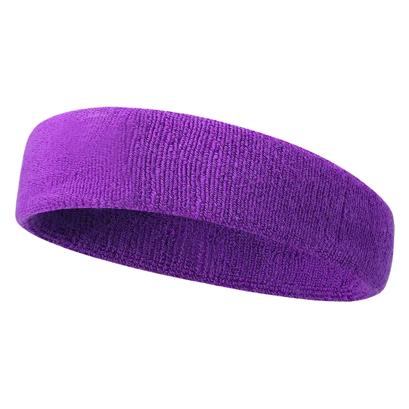 Men Anti-Sweat Yoga Headband Blue - Image 7
