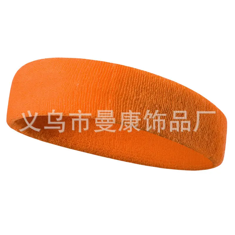 Men Anti-Sweat Yoga Headband Blue - Image 9