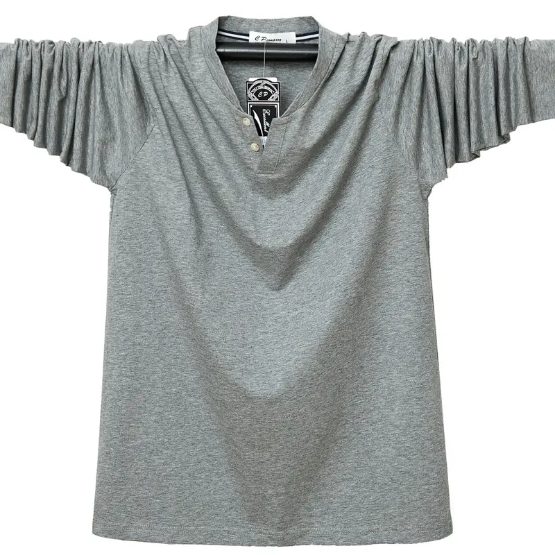Men Maroon Elastic Cotton T-Shirt Extra Large - Image 2