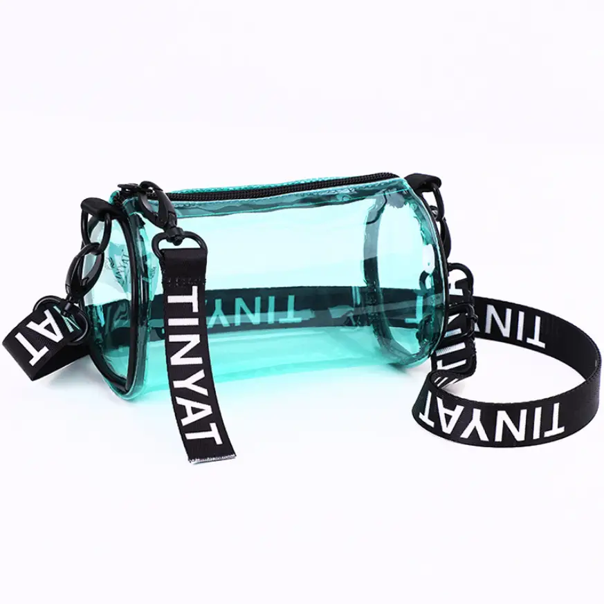 Tinyat Crossbody Bag Transparent PVC Women's Water Resistant - Image 6