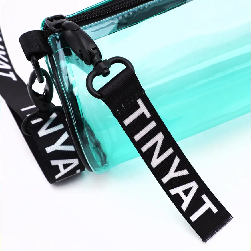 Tinyat Crossbody Bag Transparent PVC Women's Water Resistant - Image 7