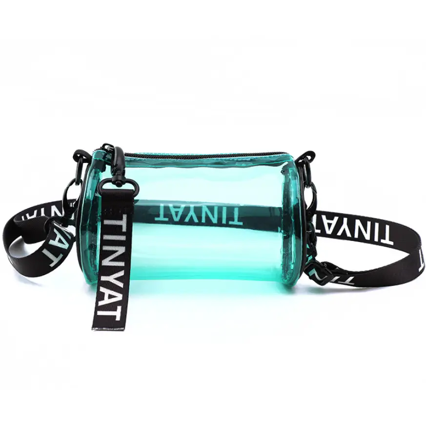 Tinyat Crossbody Bag Transparent PVC Women's Water Resistant - Image 9