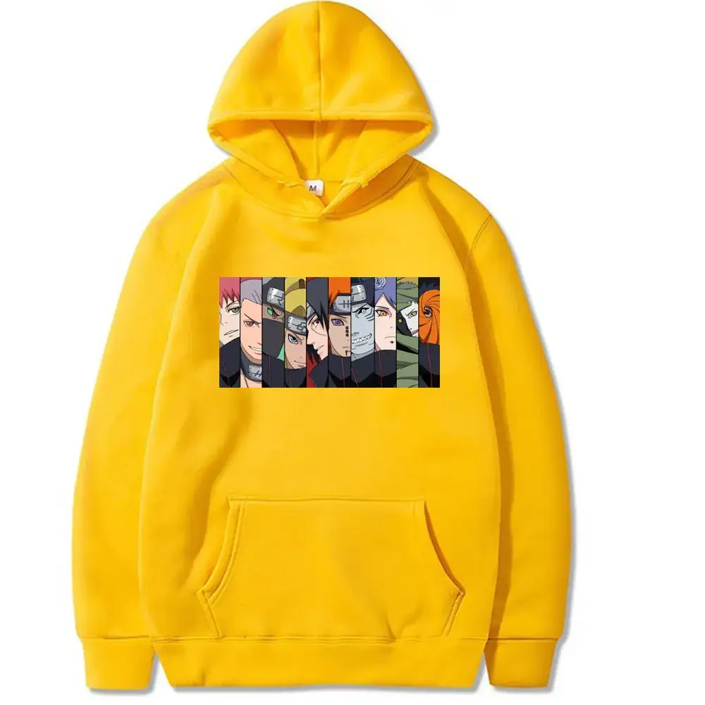 Naruto Crosshair Hoodie Plus Size Grey - Image 8