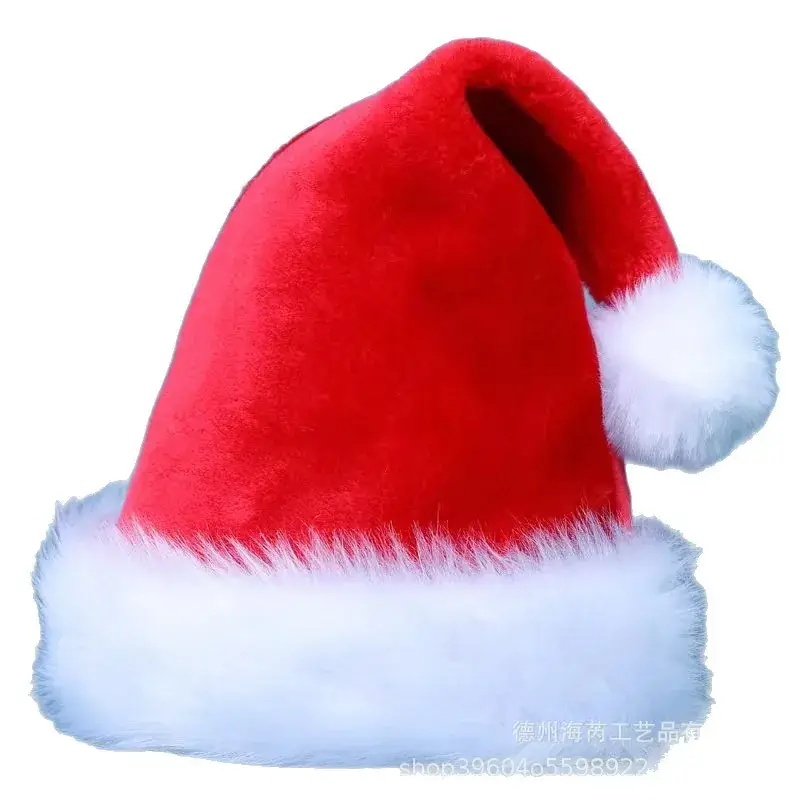 2025 Christmas Plush Christmas Hat Purple White - Image 67