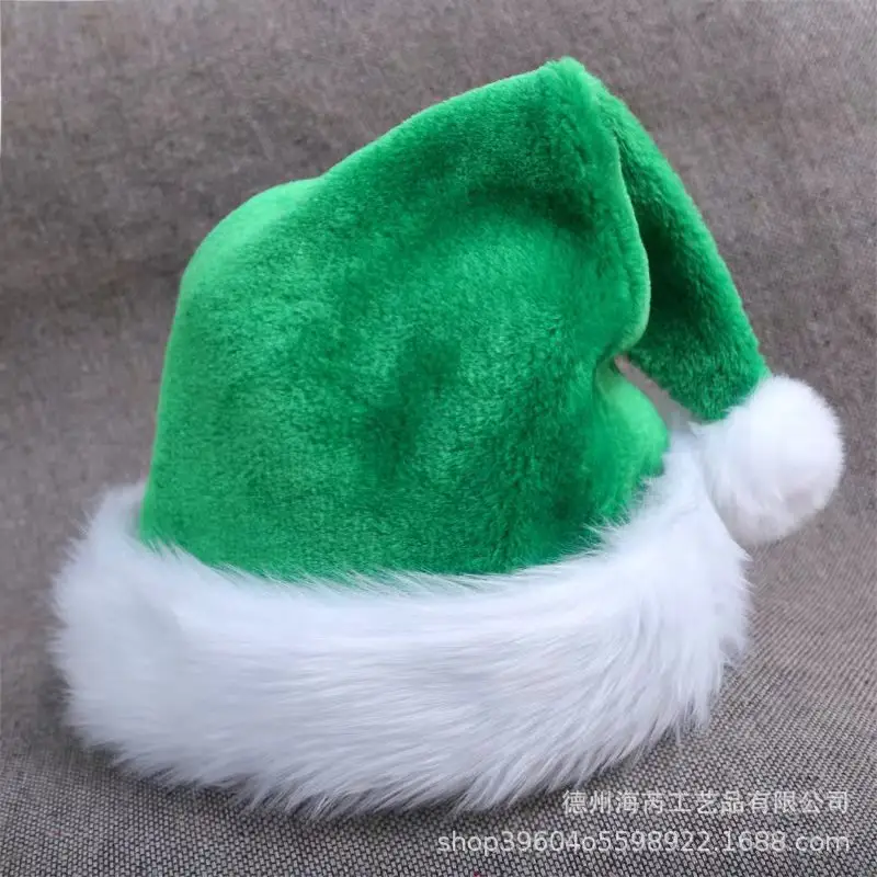 2025 Christmas Plush Christmas Hat Purple White — feature 25