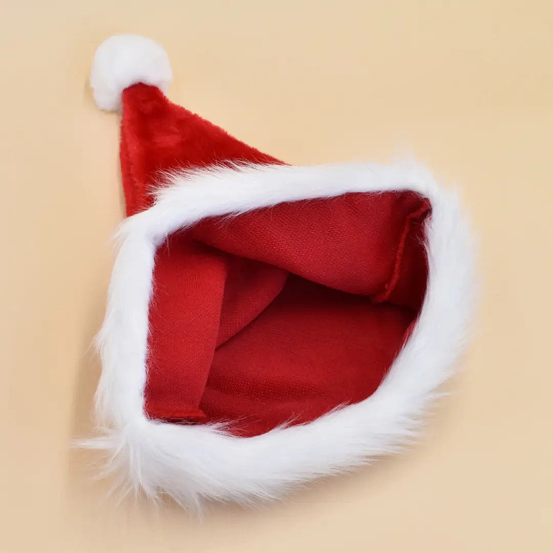 2025 Christmas Plush Christmas Hat Purple White — feature 29