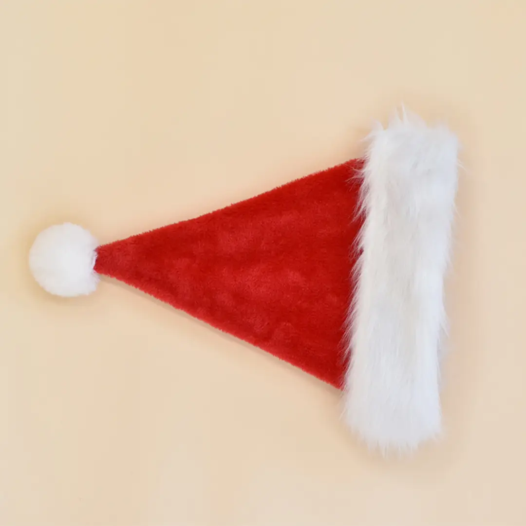 2025 Christmas Plush Christmas Hat Purple White — feature 30