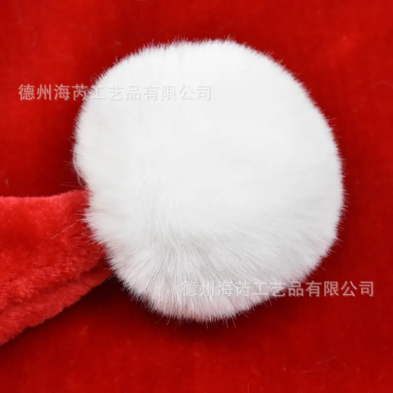2025 Christmas Plush Christmas Hat Purple White — feature 31