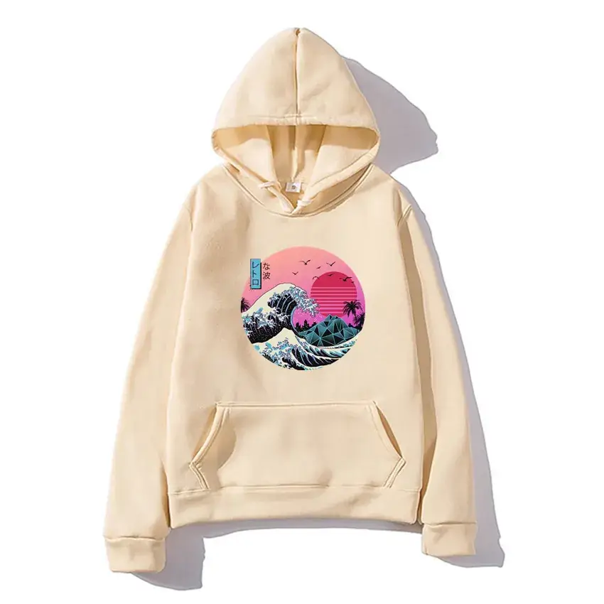 Black Graphic Hoodie for Men Women Autumn Winter - Image 15