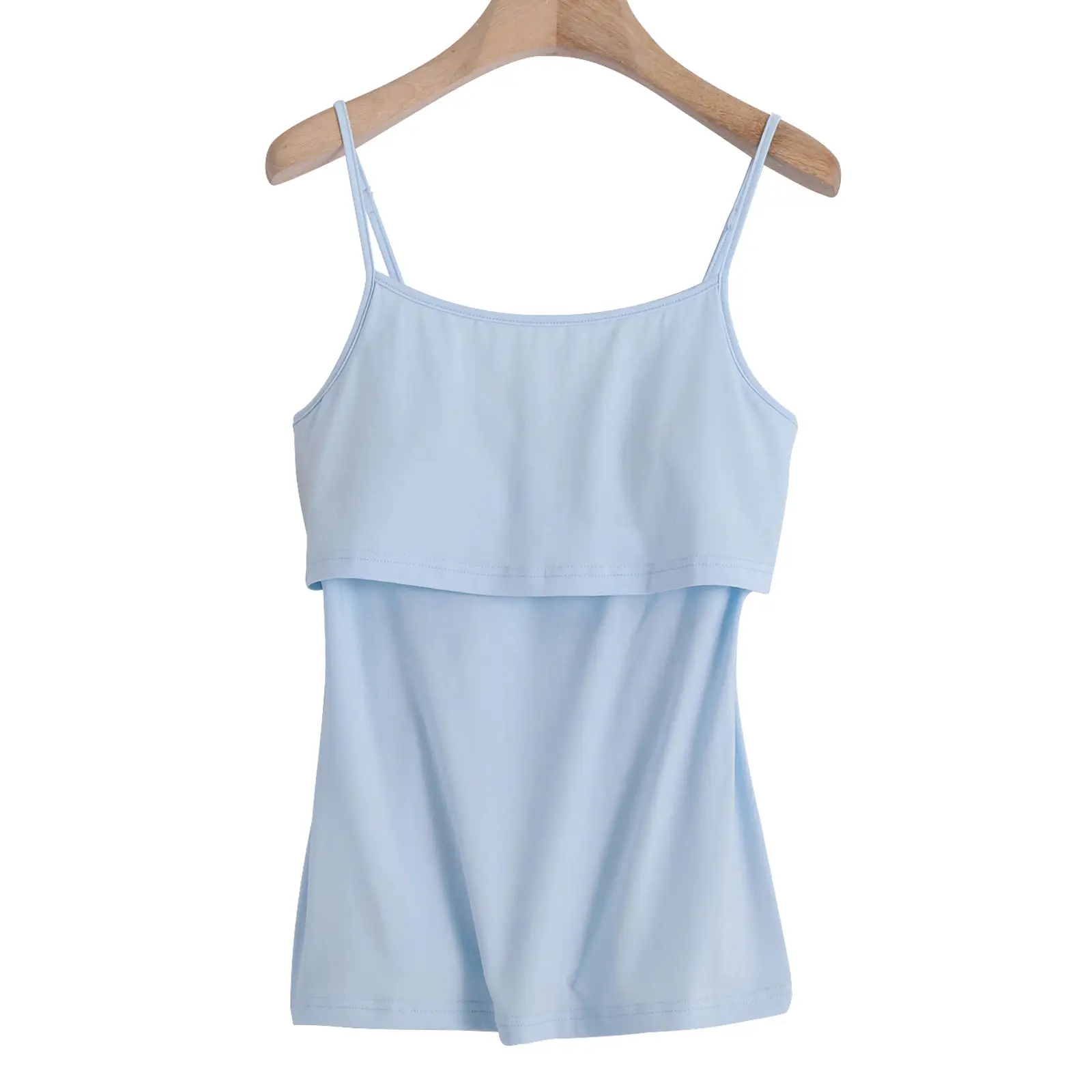 Yeno Anti-Walking Maternal Vest Light Blue Pure Cotton - Image 11