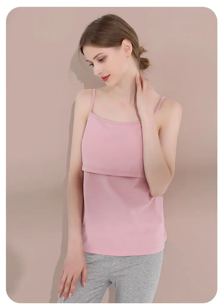 Yeno Anti-Walking Maternal Vest Light Blue Pure Cotton — feature 12