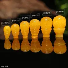 Yellow Beeswax Multi-Circle Bracelet for Men Women — feature 23