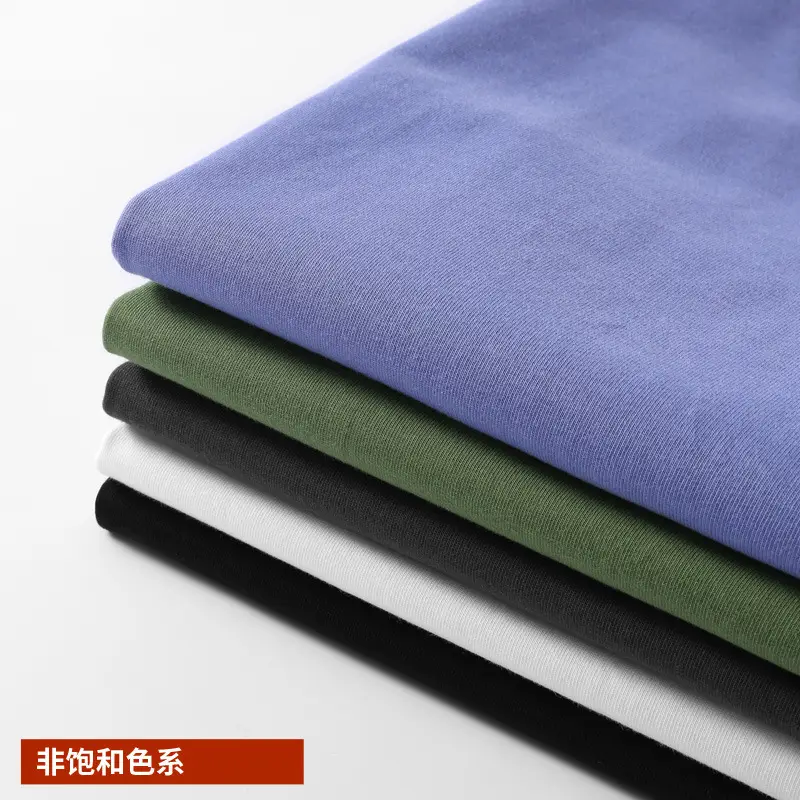 Men's Black Cotton T-Shirt Short Sleeve Crew Neck - Image 8