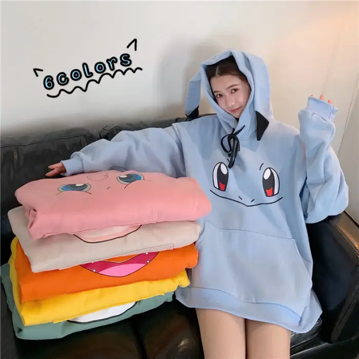 Japanese Style Anime Hooded Sweatshirt 190g - Image 5