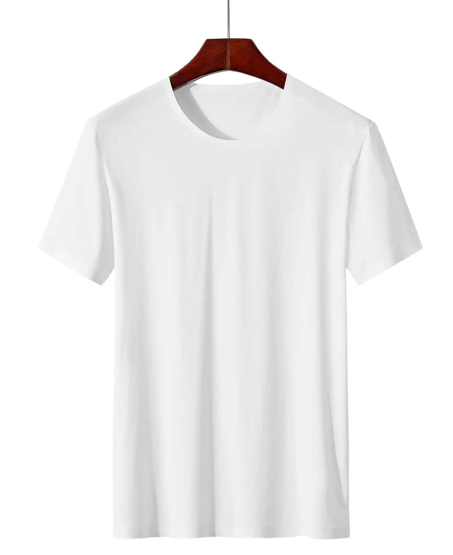 Men Black Ice Silk T-Shirt Short Sleeve Running Quick Dry