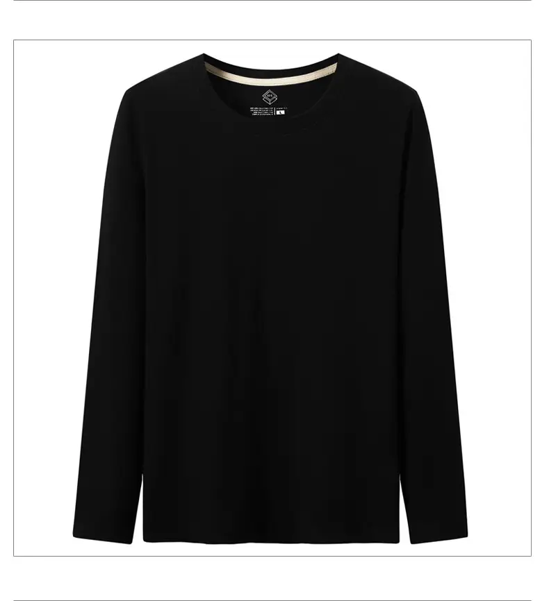 Men Grey Long Sleeve T-Shirt with Logo — feature 4