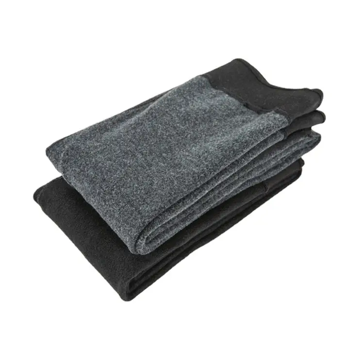 Slim Fit Black Fleece Lined High Waist Leggings - Image 7