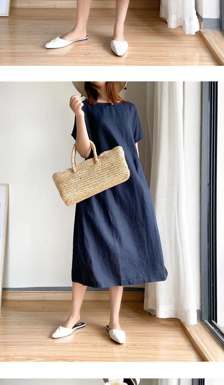 Pink Loose Skirt Dress for Women Summer 2022 — feature 11