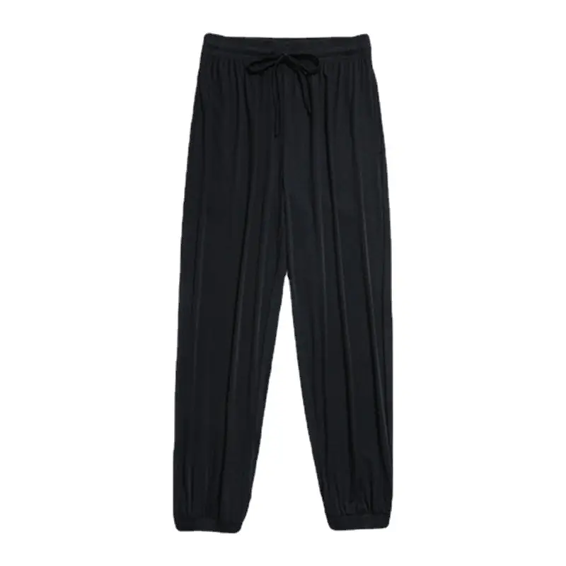 Pink Loose Jogger Pants Women Casual Summer - Image 9