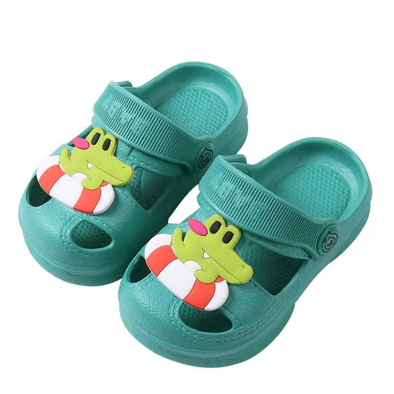 Pink Cartoon Croc Sandals for Girls Toddlers