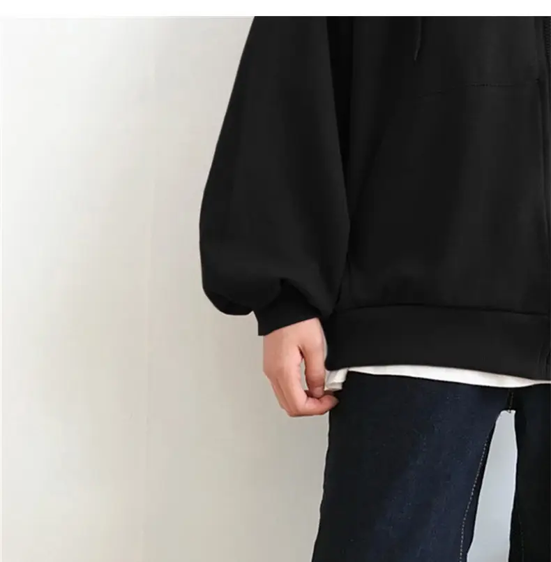 Women Grey Hooded Zipper Cardigan Jacket 2025 Autumn — feature 12