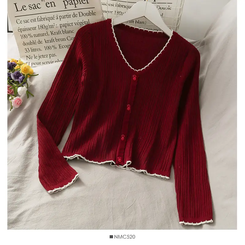 Black Long Sleeve Button Front Shirt for Women 2021 — feature 4