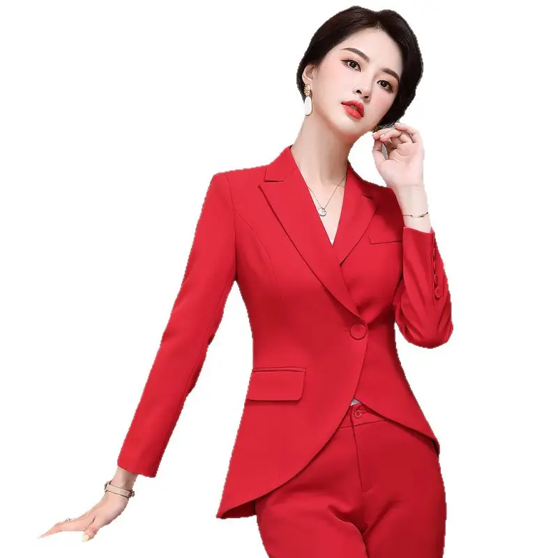White Slim Fit Women's Western Pants - Image 8