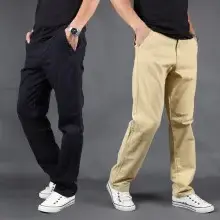 Men Cargo Shorts Tan Black Large — feature 3