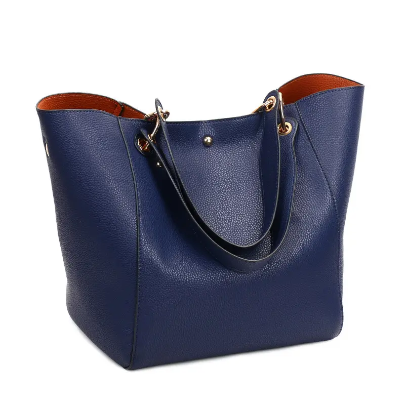 Black Leather Shoulder Bag for Women 2020