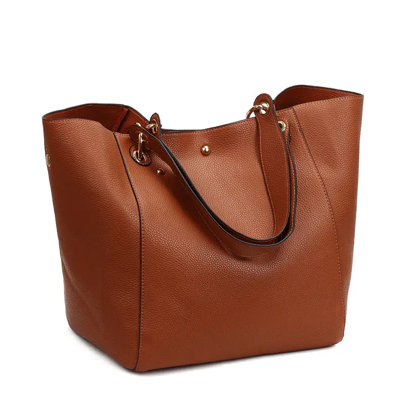 Black Leather Shoulder Bag for Women 2020