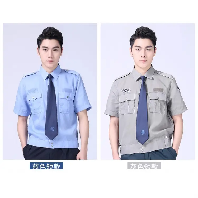 2022 New Security Short Sleeve Shirt for Men