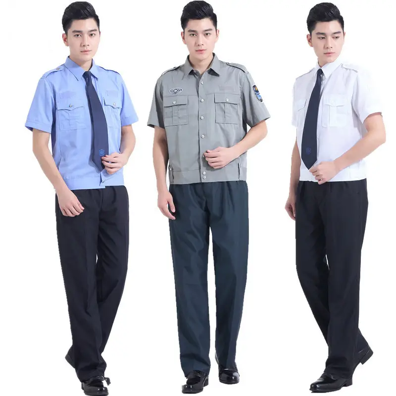 2022 New Security Short Sleeve Shirt for Men
