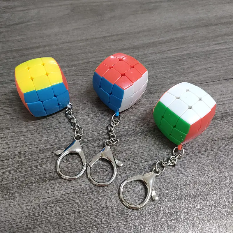 Mini 3cm Cross-Border Educational Cube Keychain - Image 3