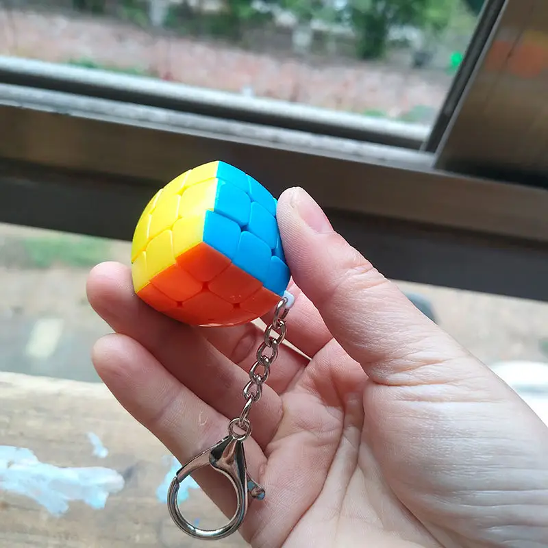 Mini 3cm Cross-Border Educational Cube Keychain - Image 5