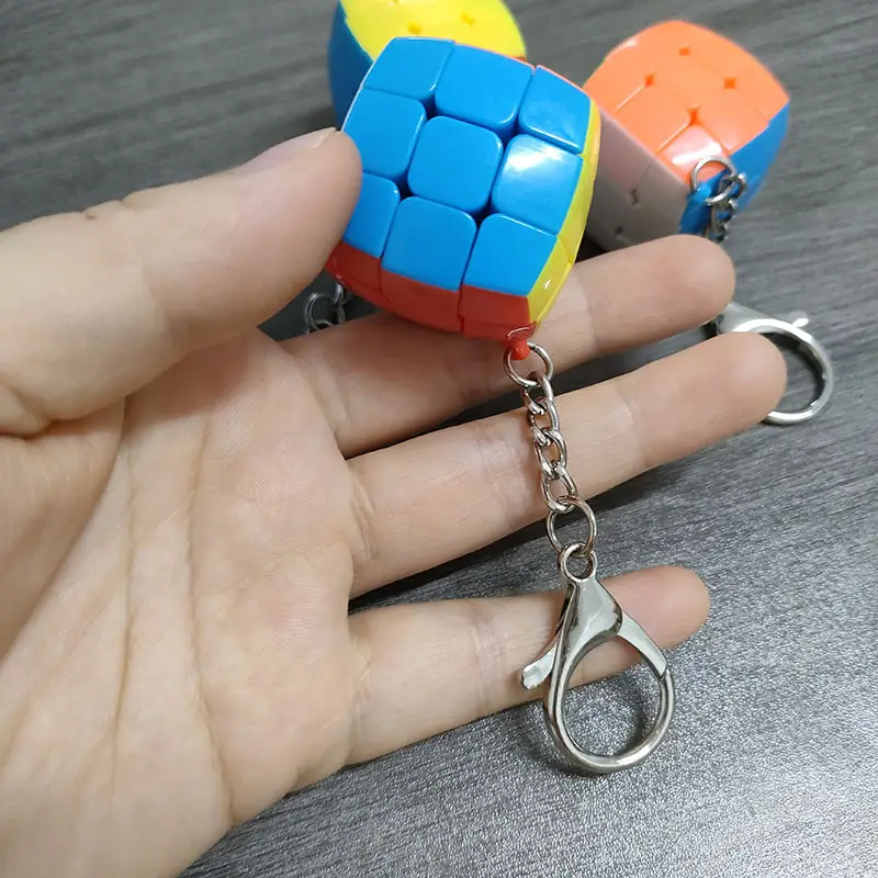 Mini 3cm Cross-Border Educational Cube Keychain — feature 2