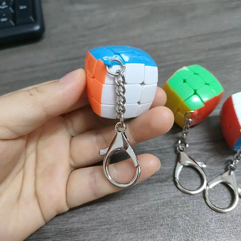 Mini 3cm Cross-Border Educational Cube Keychain — feature 5