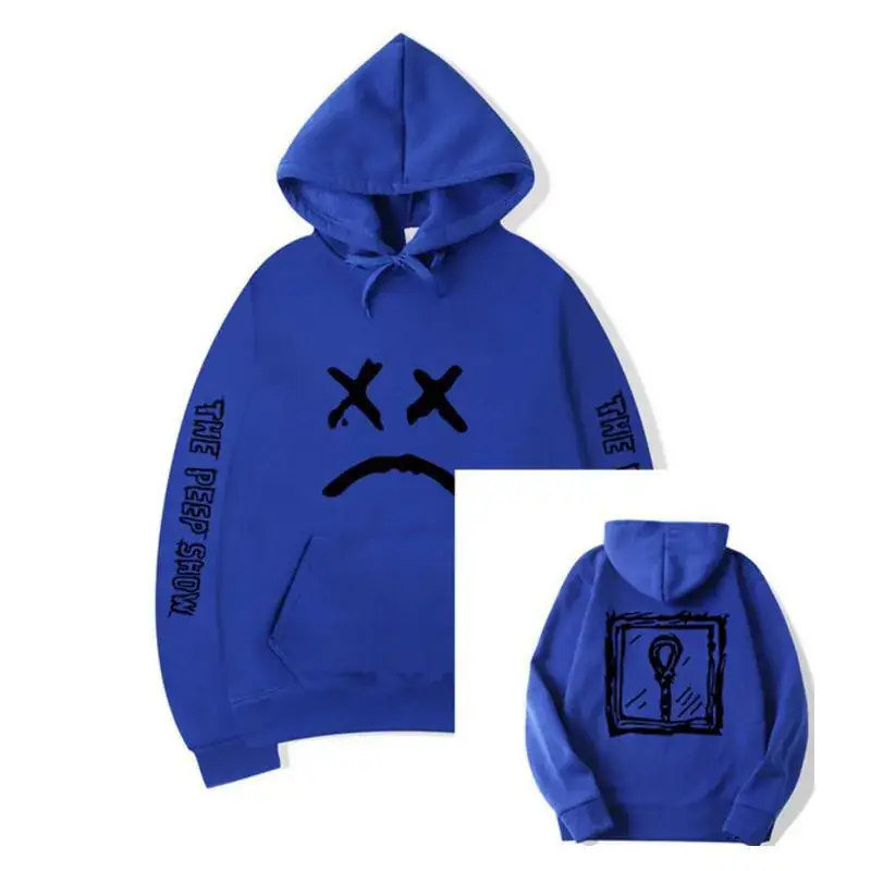 Men Grey Hooded Sweatshirt Set Winter Couple Style - Image 16