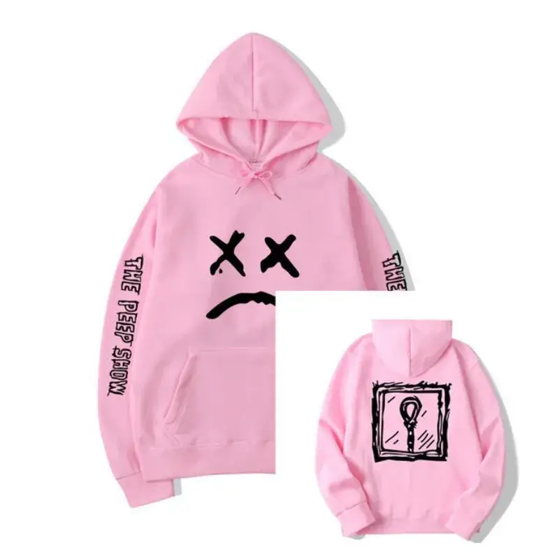 Men Grey Hooded Sweatshirt Set Winter Couple Style - Image 17