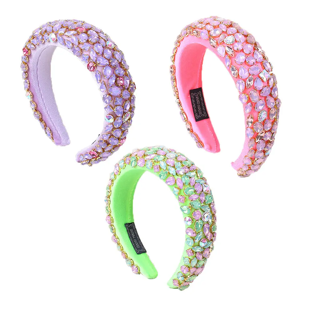 Heavy Diamond Encrusted Hairband for Women - Image 11