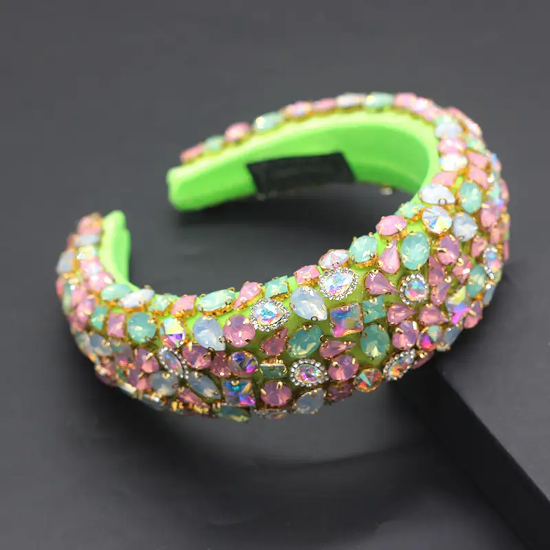 Heavy Diamond Encrusted Hairband for Women - Image 2