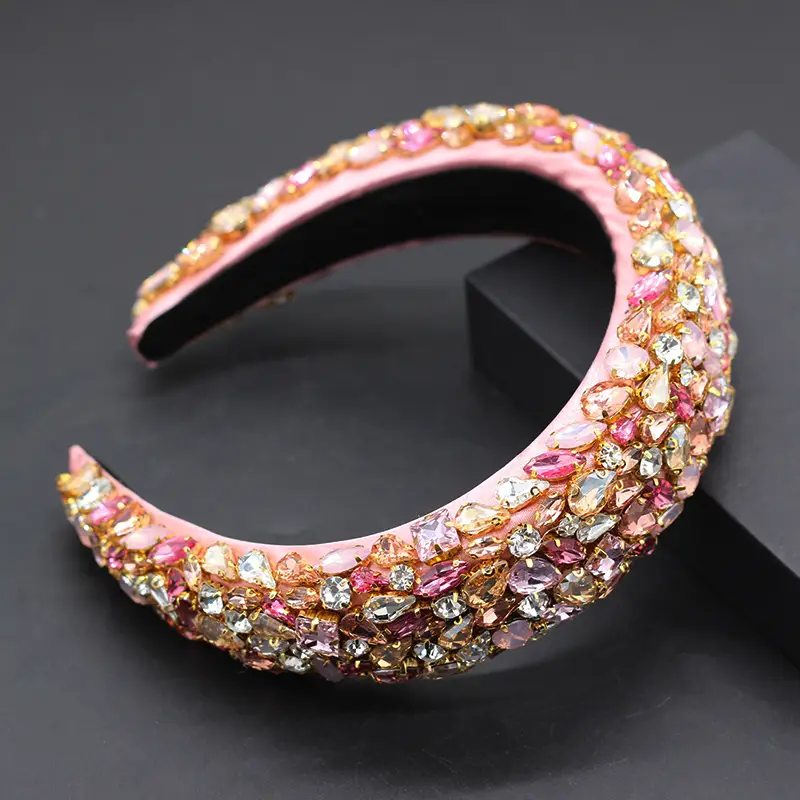 Heavy Diamond Encrusted Hairband for Women - Image 4