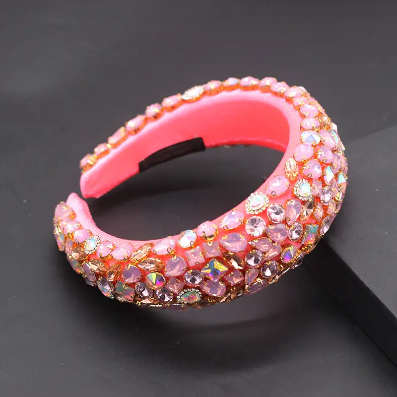 Heavy Diamond Encrusted Hairband for Women - Image 6