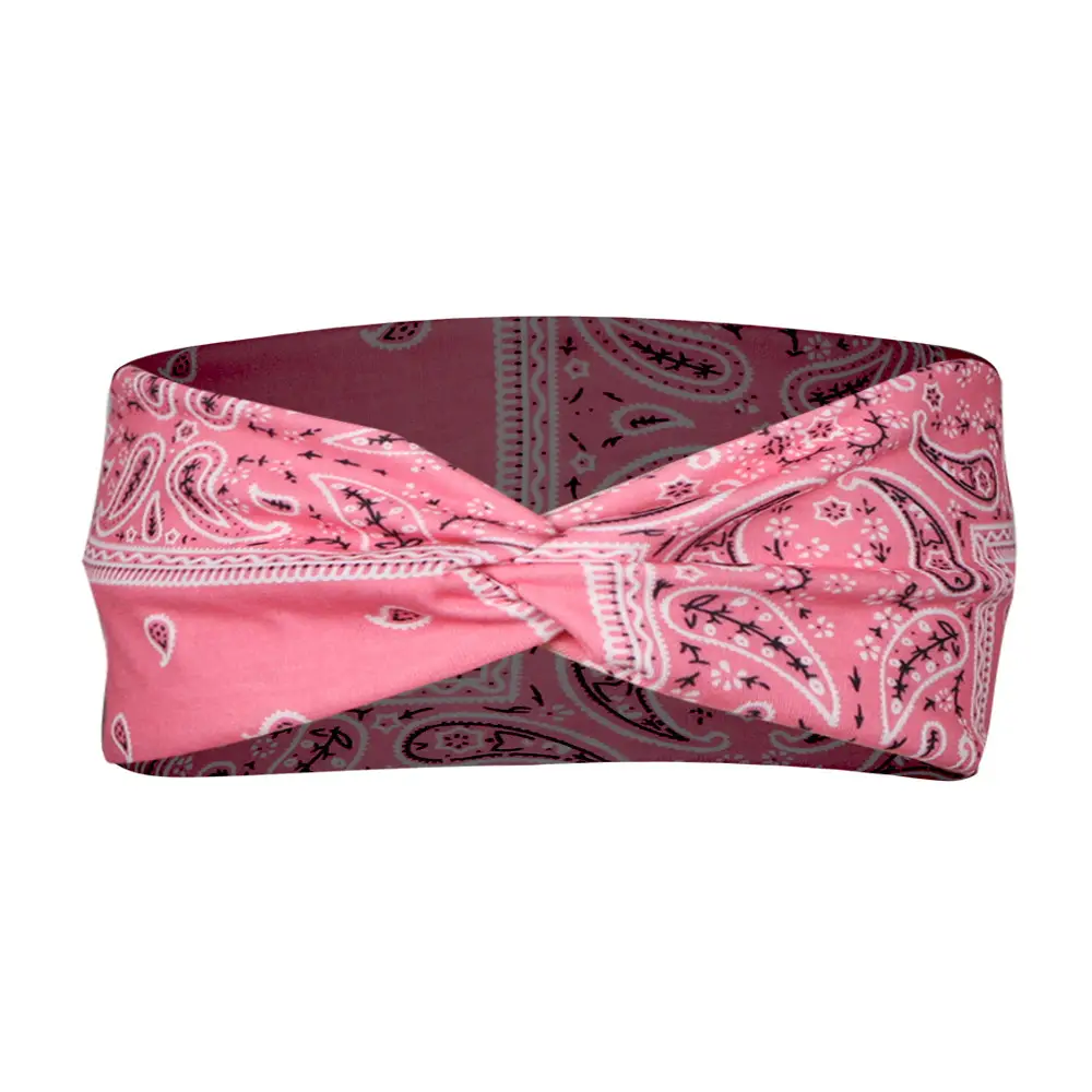 Crossbody Headscarf with Printed Design for Women - Image 2