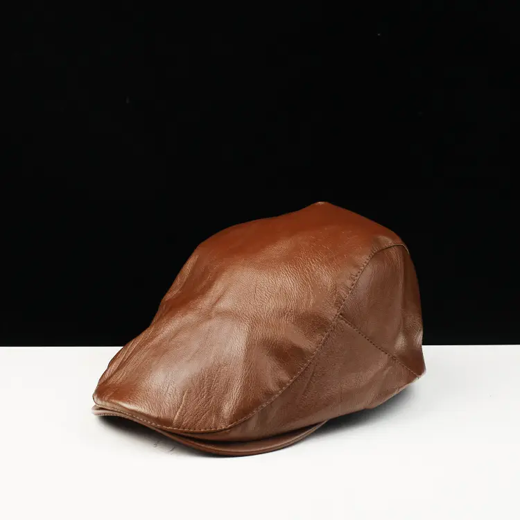 Women's Red Duck Tongue Cap Spring Autumn Sunshade Hat - Image 4