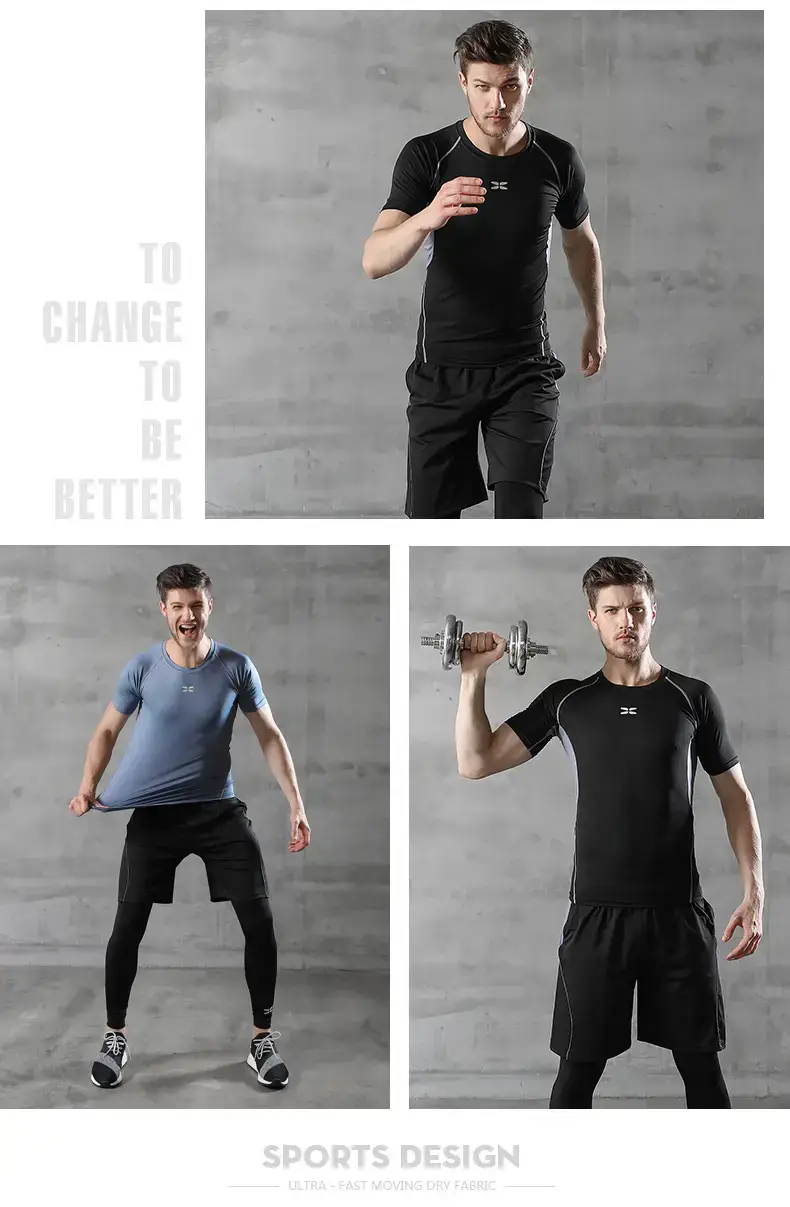 Men Grey Running Hoodie Loose Tight Summer — feature 20