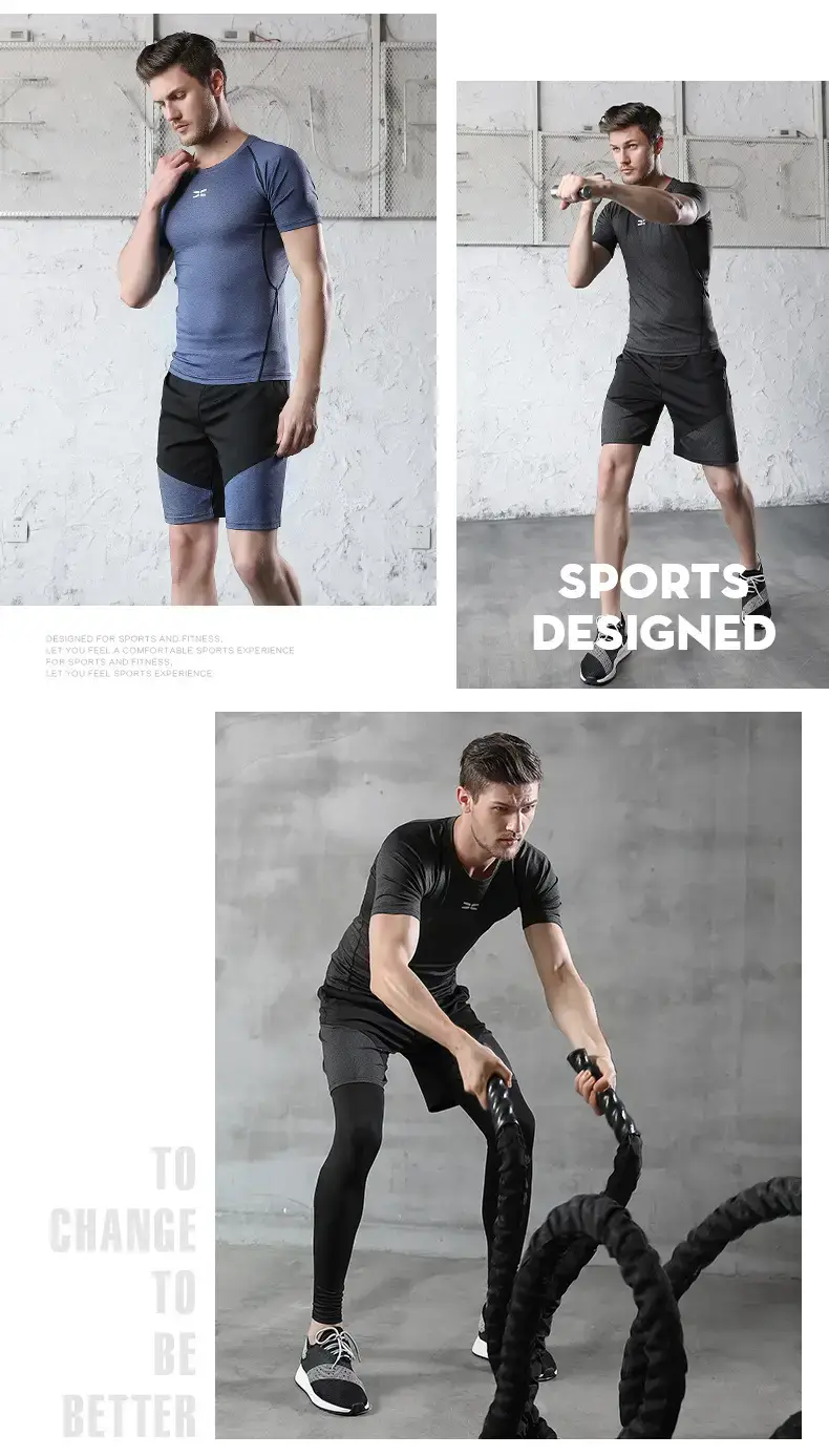 Men Grey Running Hoodie Loose Tight Summer — feature 21