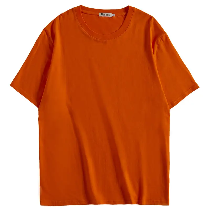 Men Purple Cotton Loose T-Shirt Summer - Image 29